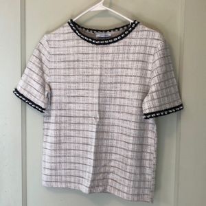Zara - Tweed Top